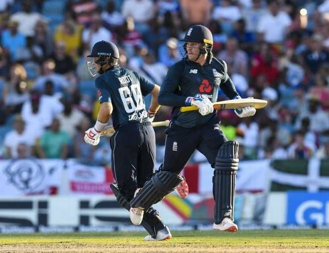 Jason Roy &amp; Joe Root took the visitors over the line in the first ODI