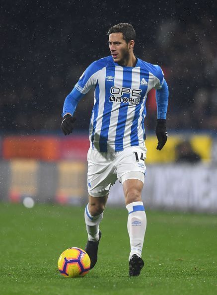 Sobhi in action for Huddersfield Town