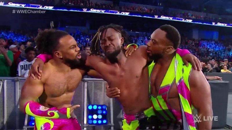 Image result for kofi kingston gauntlet match