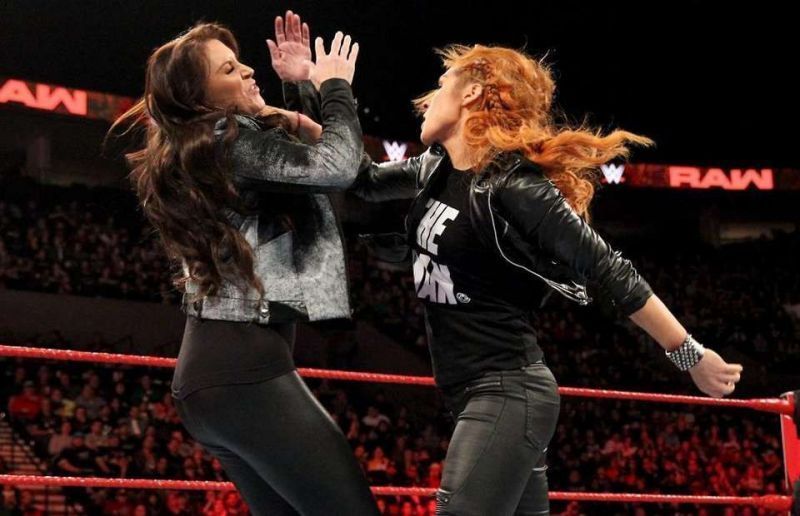 Lynch punched Stephanie McMahon on an episode of Raw