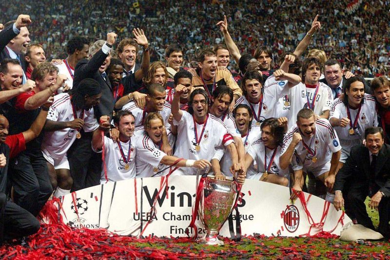 A dull final in 2002/03 saw Milan come out on top
