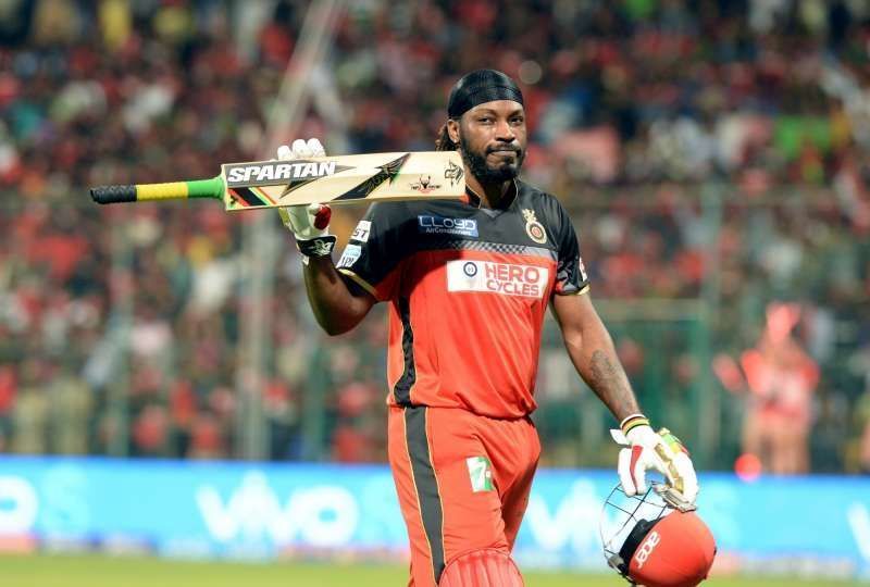 Chris Gayle has scored five centuries for RCB