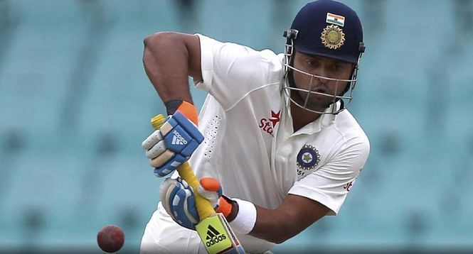 Suresh Raina could not match his limited over credentials into the Test match format. S