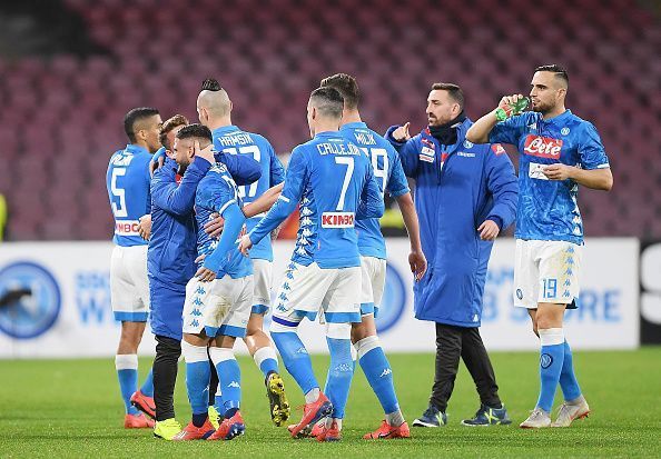 SSC Napoli needs another win if they are to keep any slender hopes of their title challenge alive.