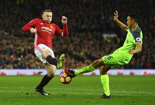 Trent&#039;s first league start was away at Old Trafford