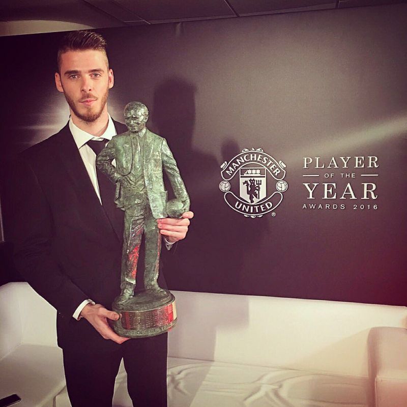 De Gea is the reigning MUFC Player of the Year, but is not among the current contenders this season