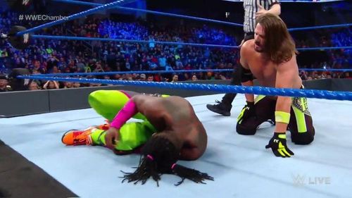 Kofi Kingston lasted an hour in this week's Gauntlet Match