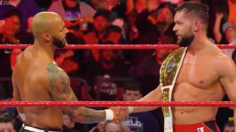 Finn Balor was originally supposed to face Ricochet on Raw