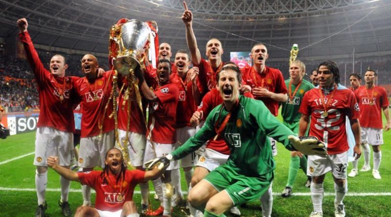 Manchester United won a dramatic final in 2007/08