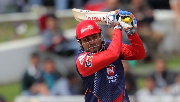 Virender Sehwag scored a century in Ishan Malhotra&#039;s only IPL game