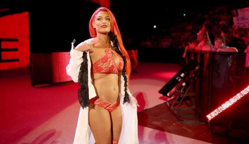 Eva Marie makes her entrance