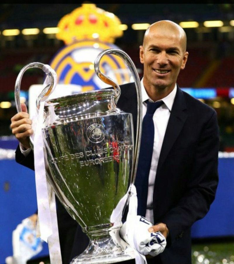 Zinedine Zidane is the only manager to win three consecutive Champions League titles.
