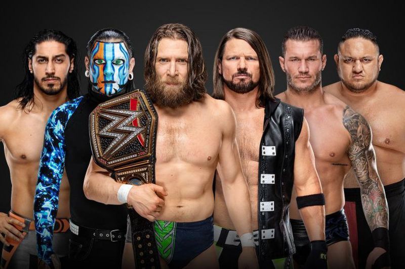 Elimination Chamber participants.