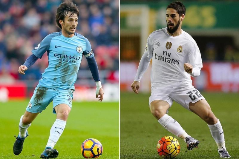 David Silva and Isco