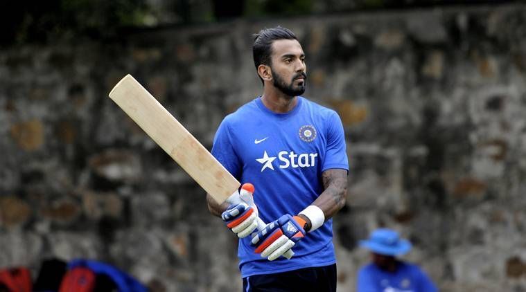 Image result for k.l rahul  playing