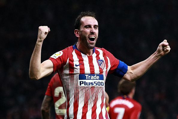 Diego Godin will go straight into the starting XI