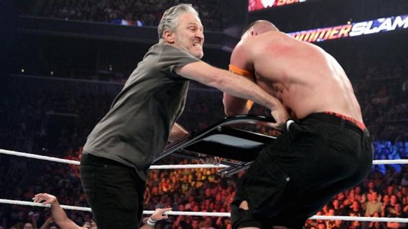 Stewart betrayed John Cena at Summerslam 2015, helping Seth Rollins become US Champion.