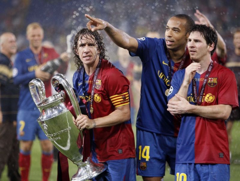 Pep Guardiola&#039;s Barcelona won the trophy in 2008/09
