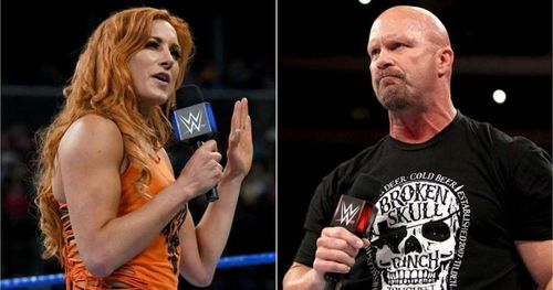 Image result for becky lynch steve austin