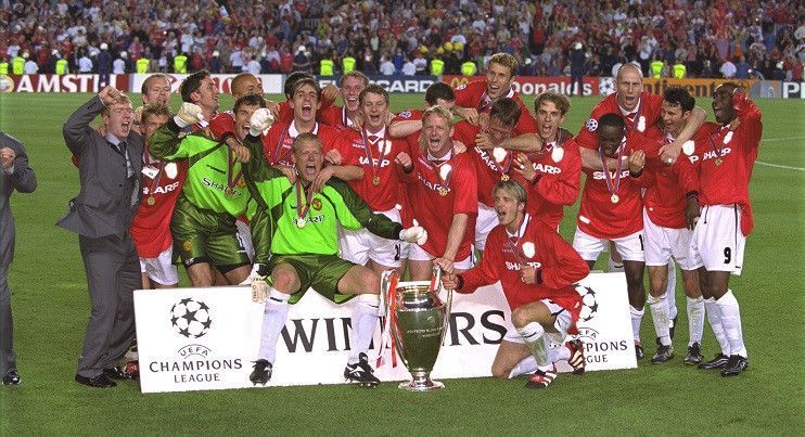 Manchester United pulled off a dramatic comeback in the 1998/99 final