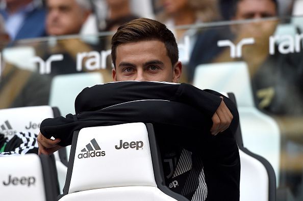 Juventus forward Paulo Dybala has been left frustrated on the bench in recent weeks.
