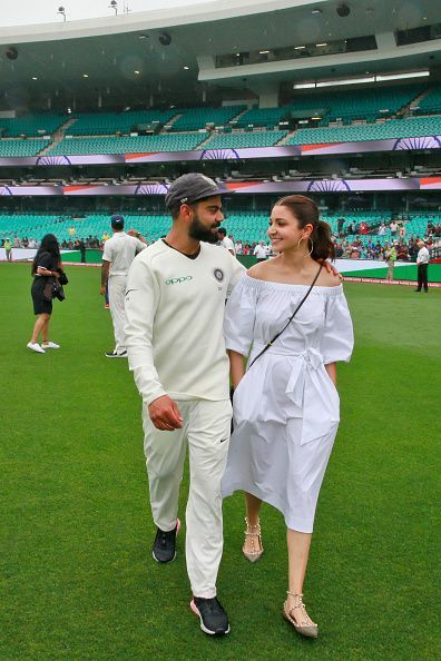 As India created history, Virat Kohli expressed his gratitude towards his wife, Anushka Sharma