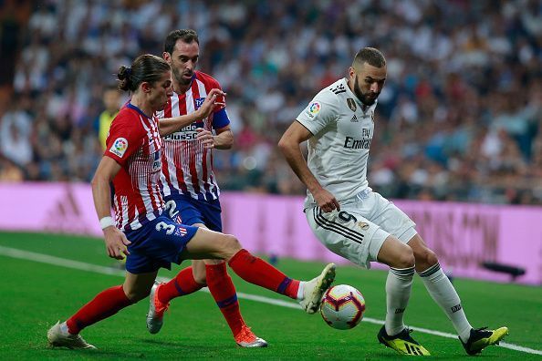 Karim Benzema has been in red-hot form as of late. Filipe Luis and Diego Godin will have to be keen on their senses to stop the Frenchman from doing damage.