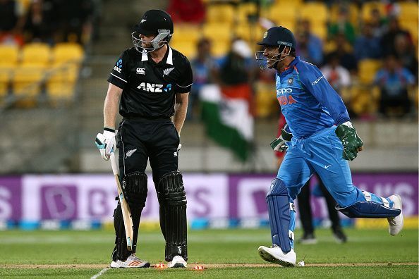 MS Dhoni produced a moment of brilliance against New Zealand in the final ODI