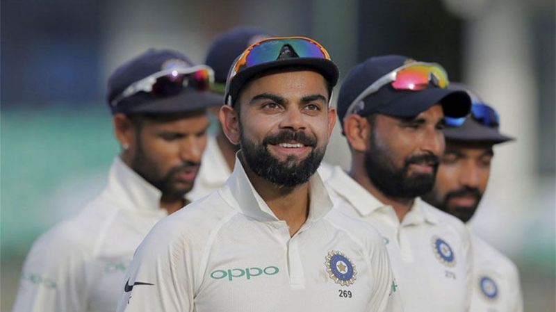 Virat Kohli and his men.