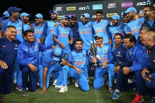 India brushed aside New Zealand's challenge in the ODIs