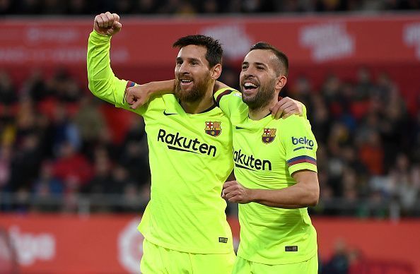 Messi-Alba have a subconscious understanding