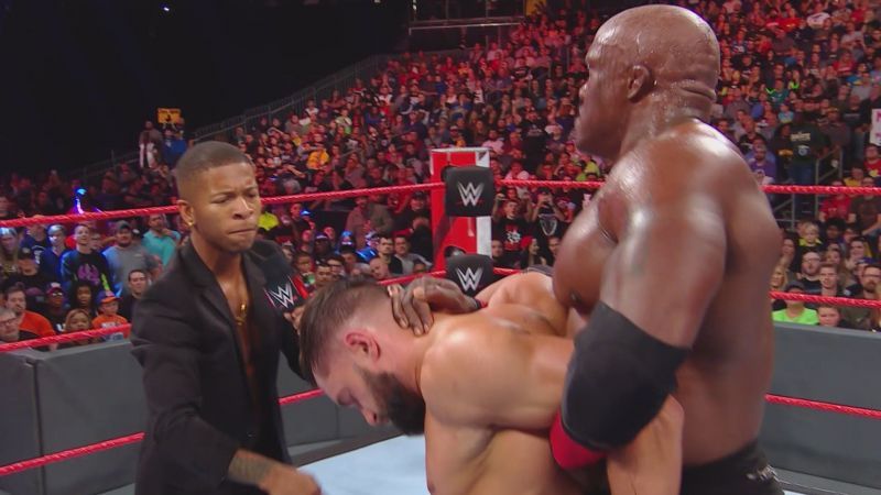 Lio Rush and Bobby Lashley will take on Finn Balor at Elimination Chamber