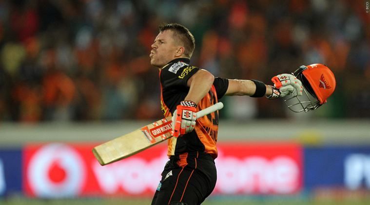 David Warner registered his highest IPL score against KKR in 2017