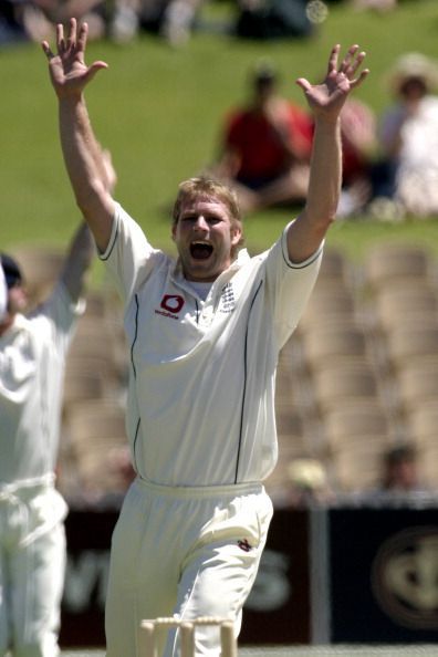 Matthew Hoggard: Cricket - South Australia vs England - November 17 2006