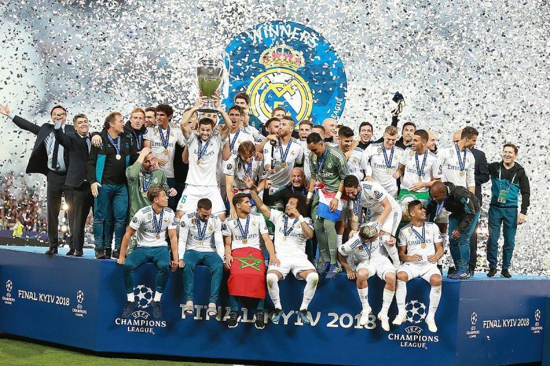 Real won their record-breaking 13th title in 2017/18