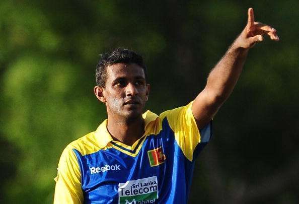 Farveez Maharoof cleaned up the tail