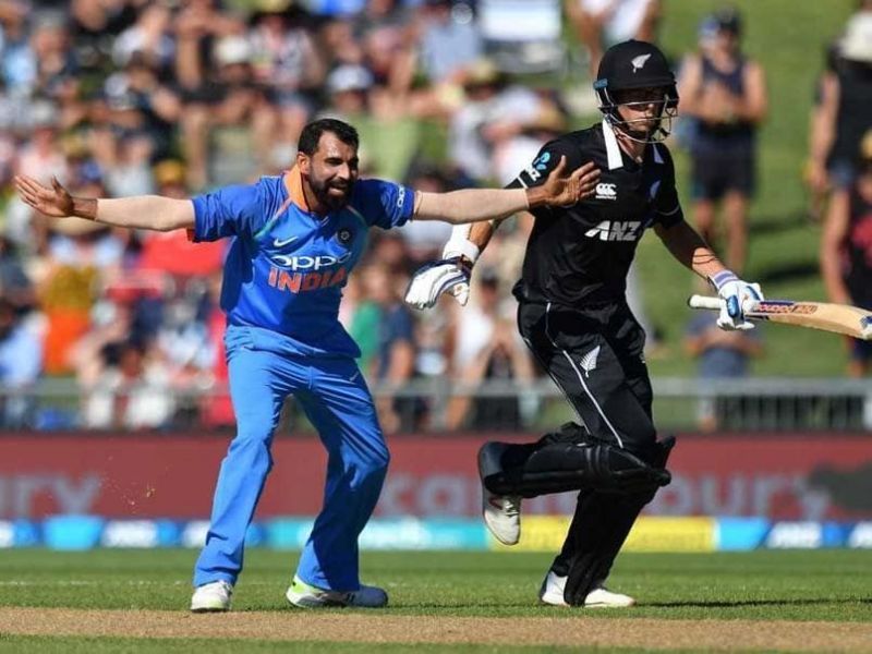 Shami was man-of-the-series against New Zealand