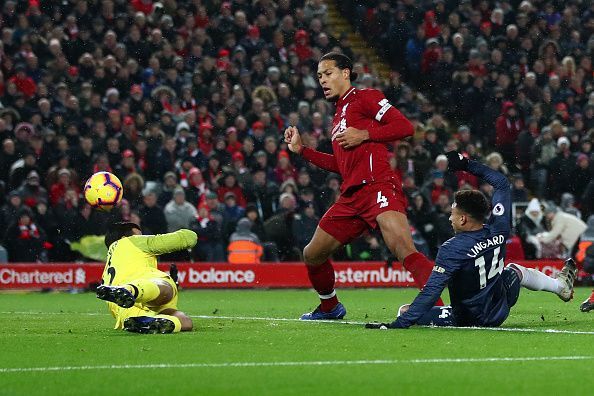 Liverpool beat Manchester United 3-1 when they met last time in December