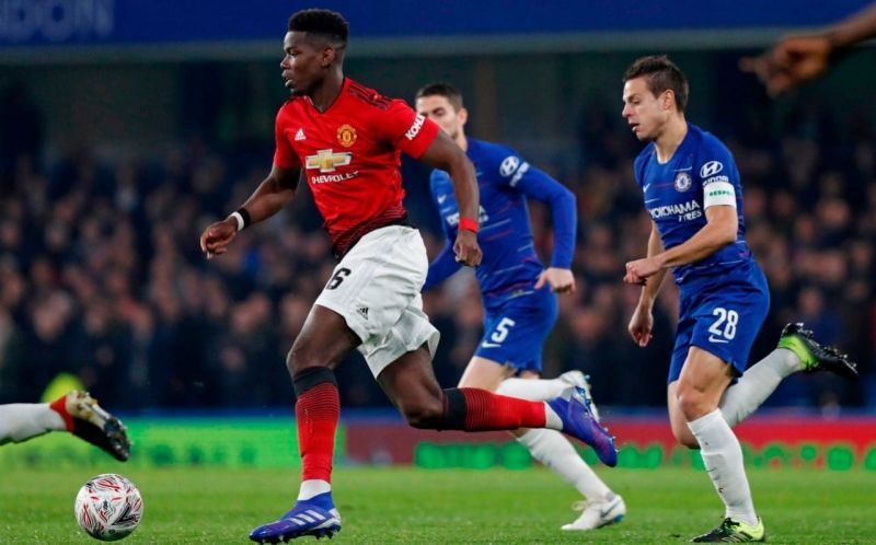 Chelsea hosted United at the Stamford Bridge.