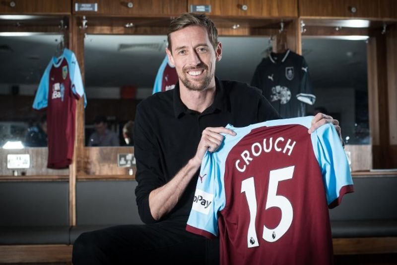 At the age of 38, Peter Crouch has managed to move a league up to the Premier League with Burnley.