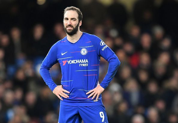 Higuain hasn&#039;t exactly touched down with ease at Chelsea