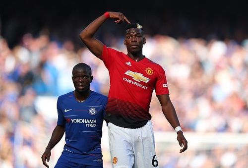 Paul Pogba and N'Golo Kante