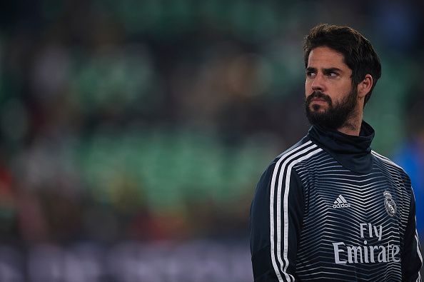 Isco has found opportunities difficult to come by under Santiago Solari.
