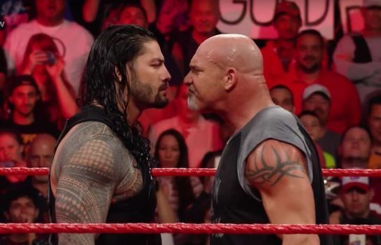 goldberg and roman reigns