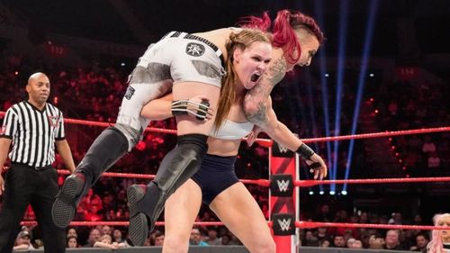 Rousey wasn't originally supposed to face Ruby Riott on Raw