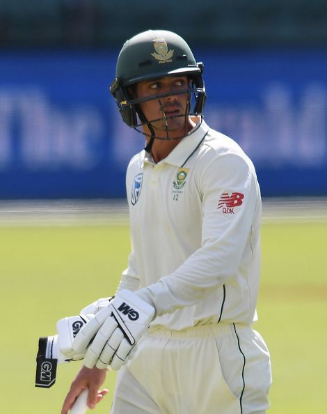 Quinton de Kock's runs gave South Africa's bowlers something to defend.