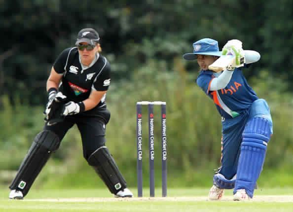 Mithali with the help of middle order coasted India to a good total on the board.