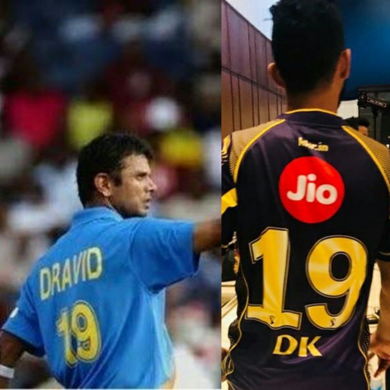 Rahul Dravid and Dinesh Karthik