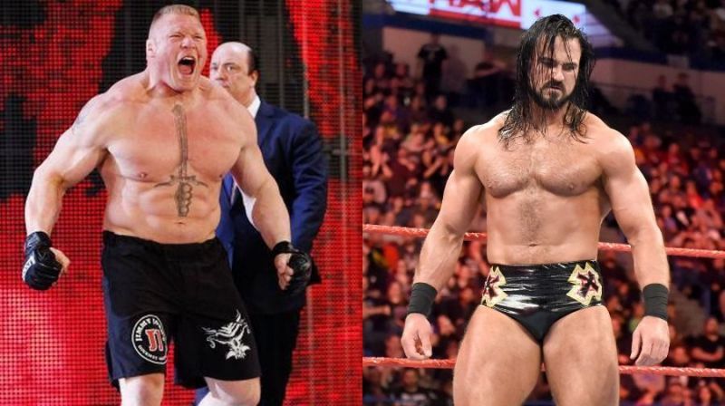 Brock Lesnar vs Drew McIntyre for the Universal Championship