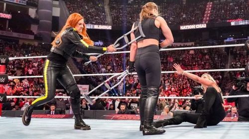 There were a number of interesting botches at Elimination Chamber